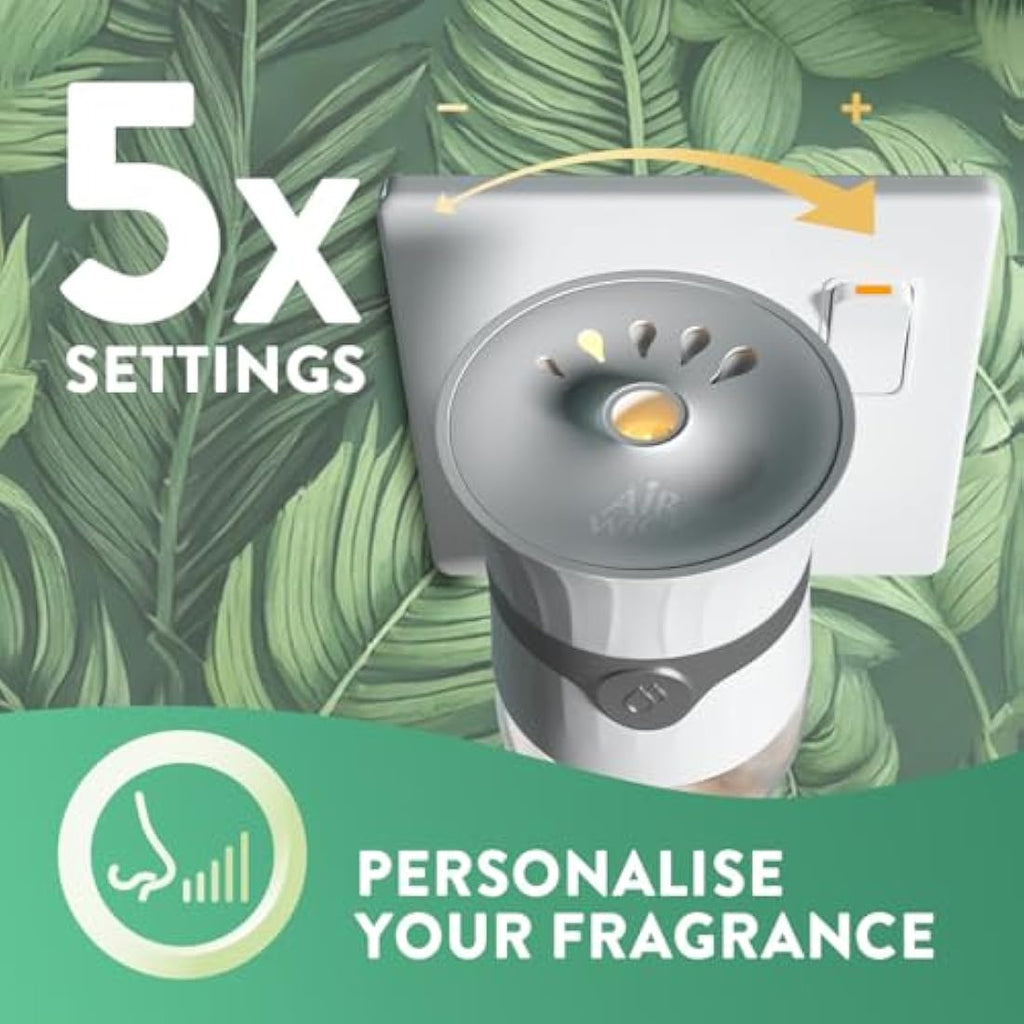 Air Wick Plug in Diffuser Refill - White Vanilla Bean - 6 x 19ml Pack
