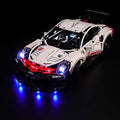 Briksmax LED Lighting Kit for Lego Porsche 911 RSR 42096 Model
