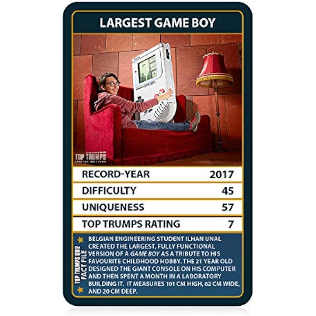 Top Trumps Guinness World Records Card Game – Educational Toy for Ages 6+