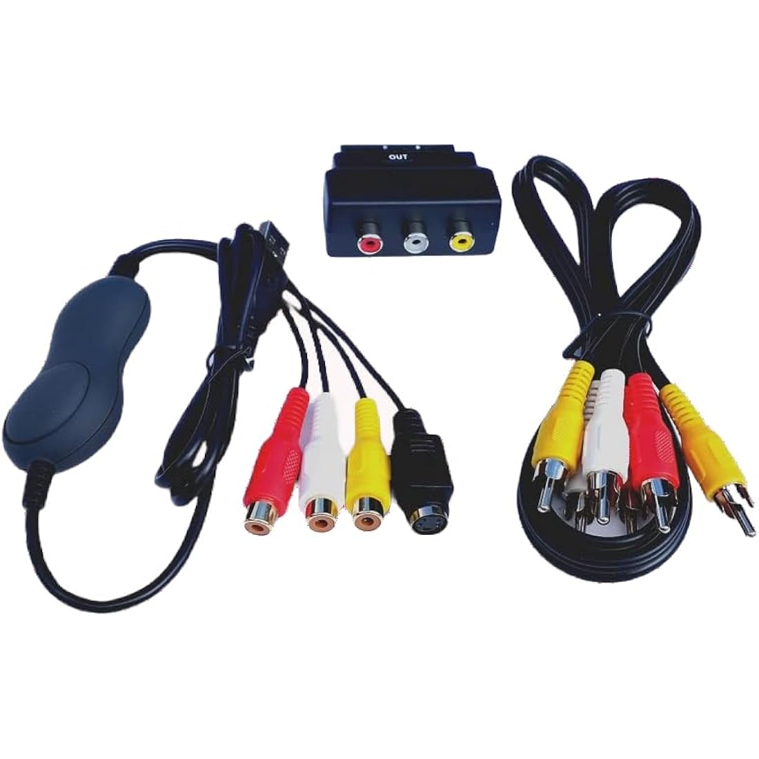 VHS to Digital Converter Kit – USB Video Capture for Windows