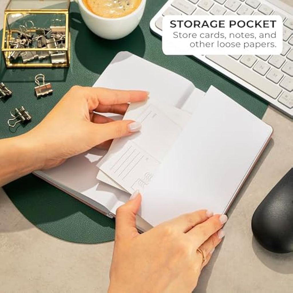 Clever Fox Password Book 2nd Edition – Rose Gold Login Organizer