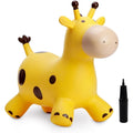 U&C Planet Inflatable Giraffe Hopper | Bouncy Ride-on Toy for Kids