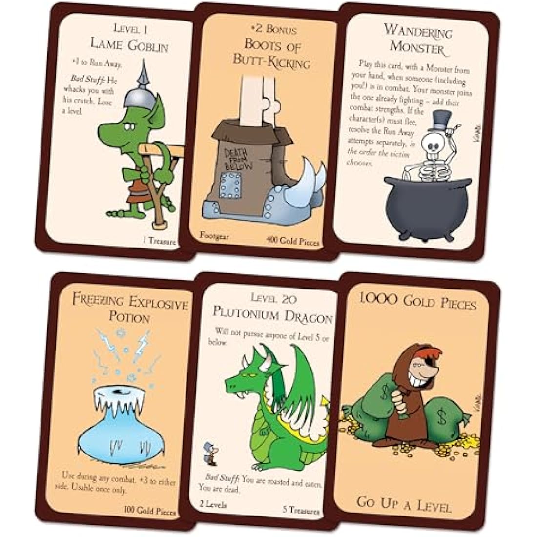 Steve Jackson Games Munchkin Deluxe Strategy Card Game – 3-6 Players