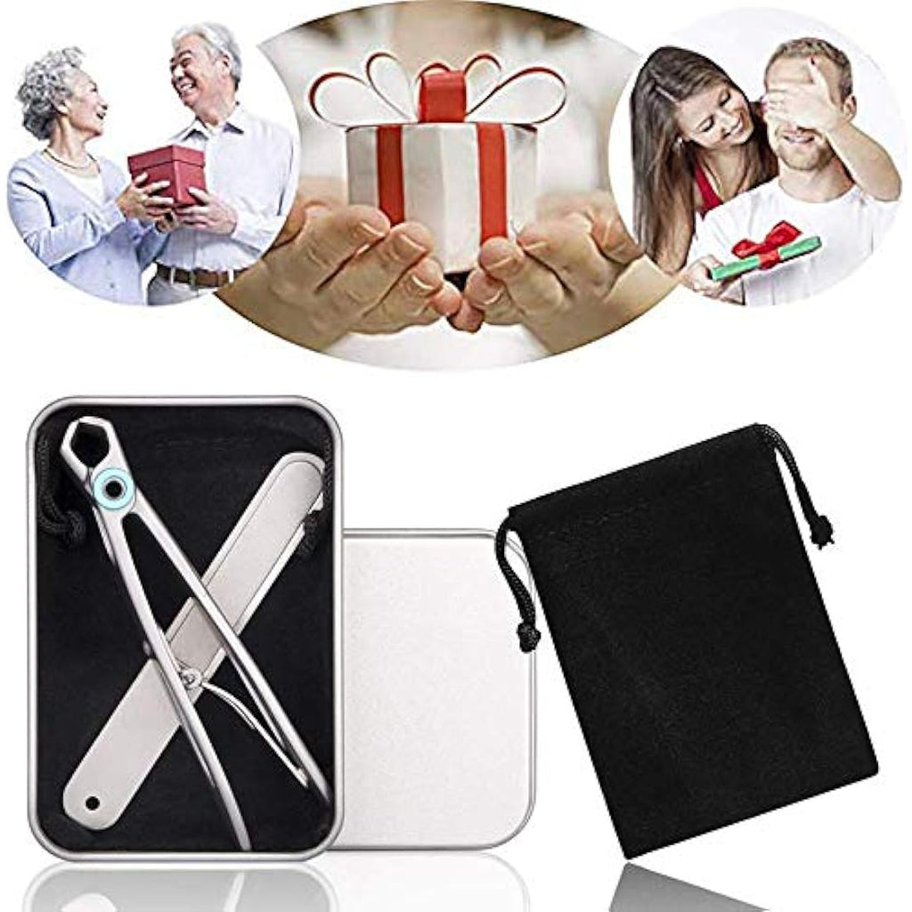 Wide Jaw Nail Clippers – Stainless Steel for Thick Nails