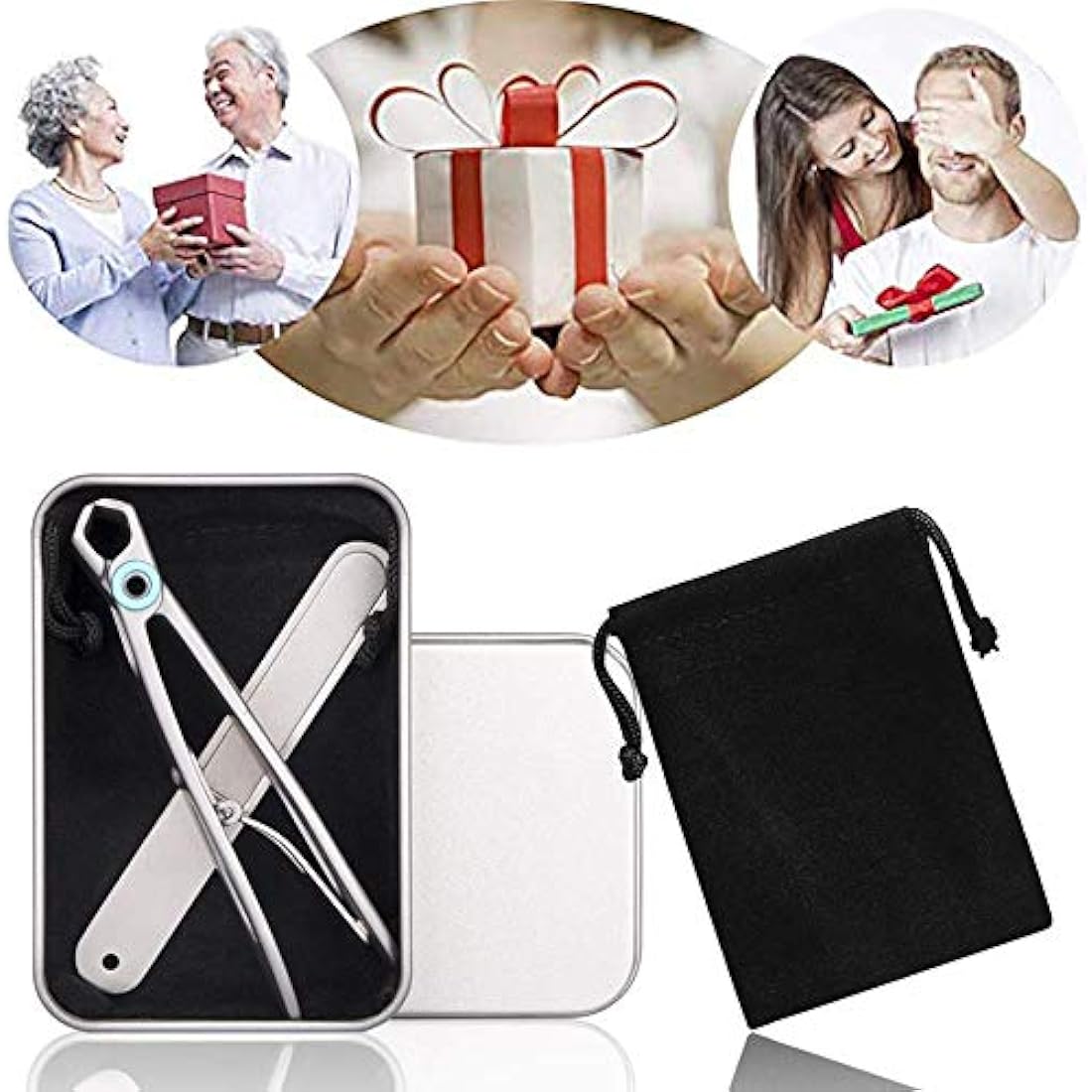 Wide Jaw Nail Clippers – Stainless Steel for Thick Nails