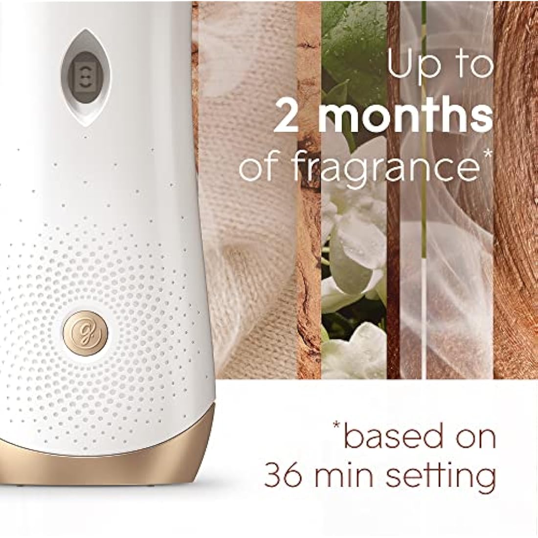 Glade Automatic Air Freshener Kit – Sandalwood & Jasmine Spray, 269ml