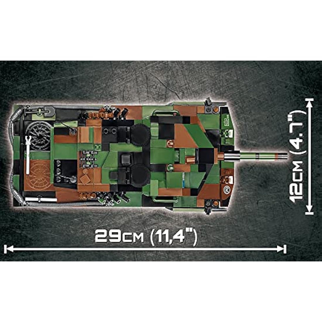 COBI Leopard 2A5 TVM Tank Model – 945 Piece Military Building Blocks