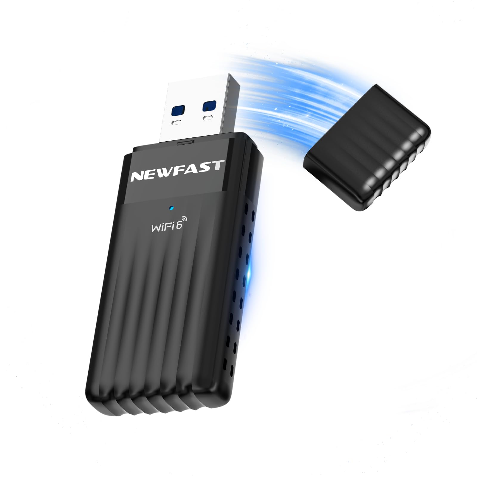 NEWFAST AX3000 USB WiFi 6 Adapter – Dual-Band Wireless Dongle for PC