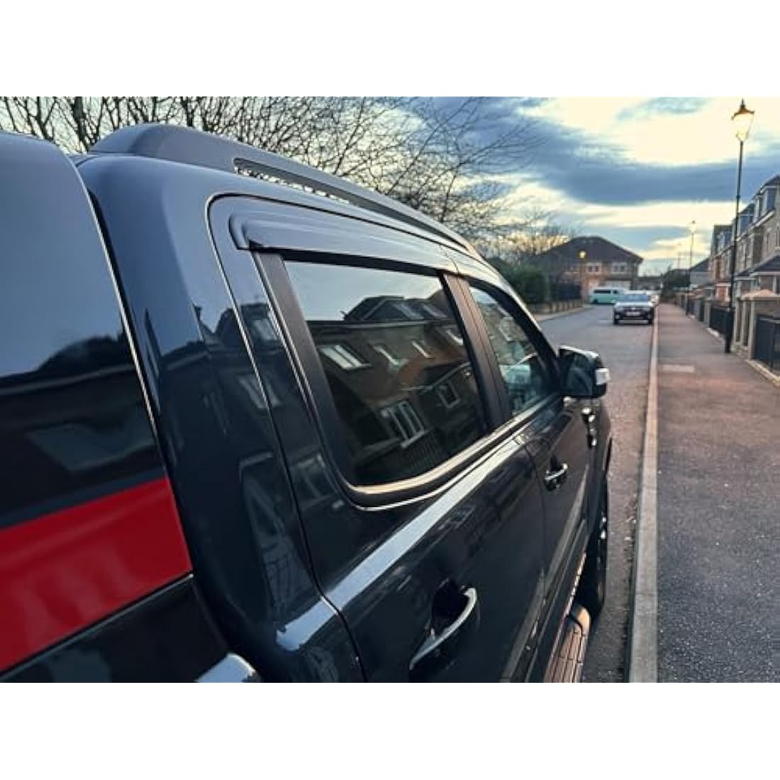 Auto Clover Wind Deflectors for Ford Ranger 2012+ | 4-Piece Set
