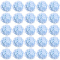 FagusHome 30 Pcs Silk Hydrangea Heads | Artificial Flowers for Weddings
