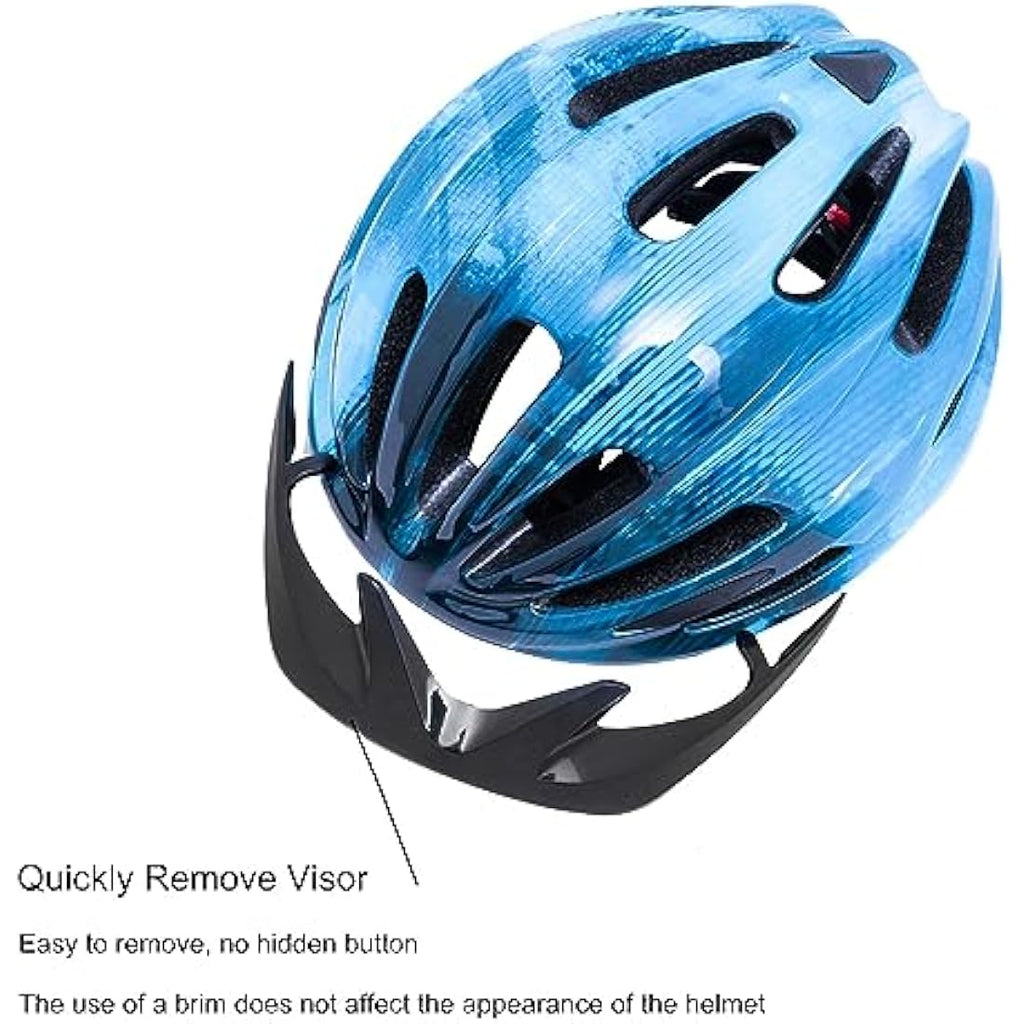 Kids Bike Helmet | LED Safety Light | Lightweight 50-57cm