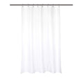 Barossa Design Fabric Stall Shower Curtain Liner - Waterproof White 48x72