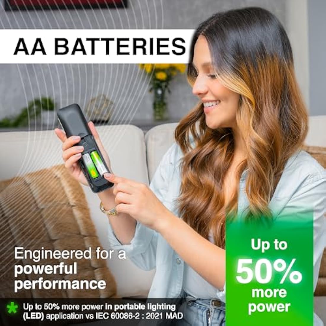 GP Batteries AA Extra Alkaline 1.5V Batteries - 80 Pack Bulk Storage Box