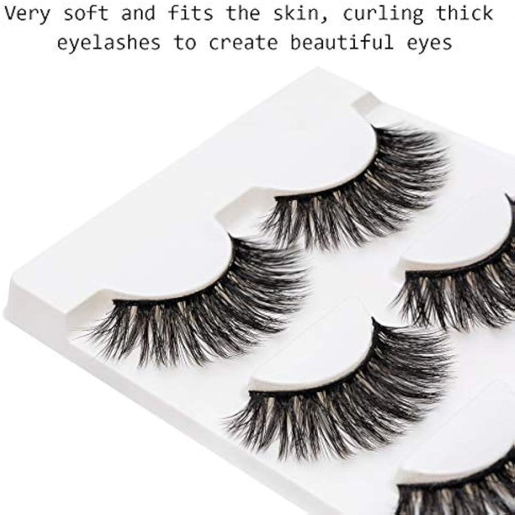 DYSILK 5D Wispies False Eyelashes – Reusable Handmade Synthetic Lashes