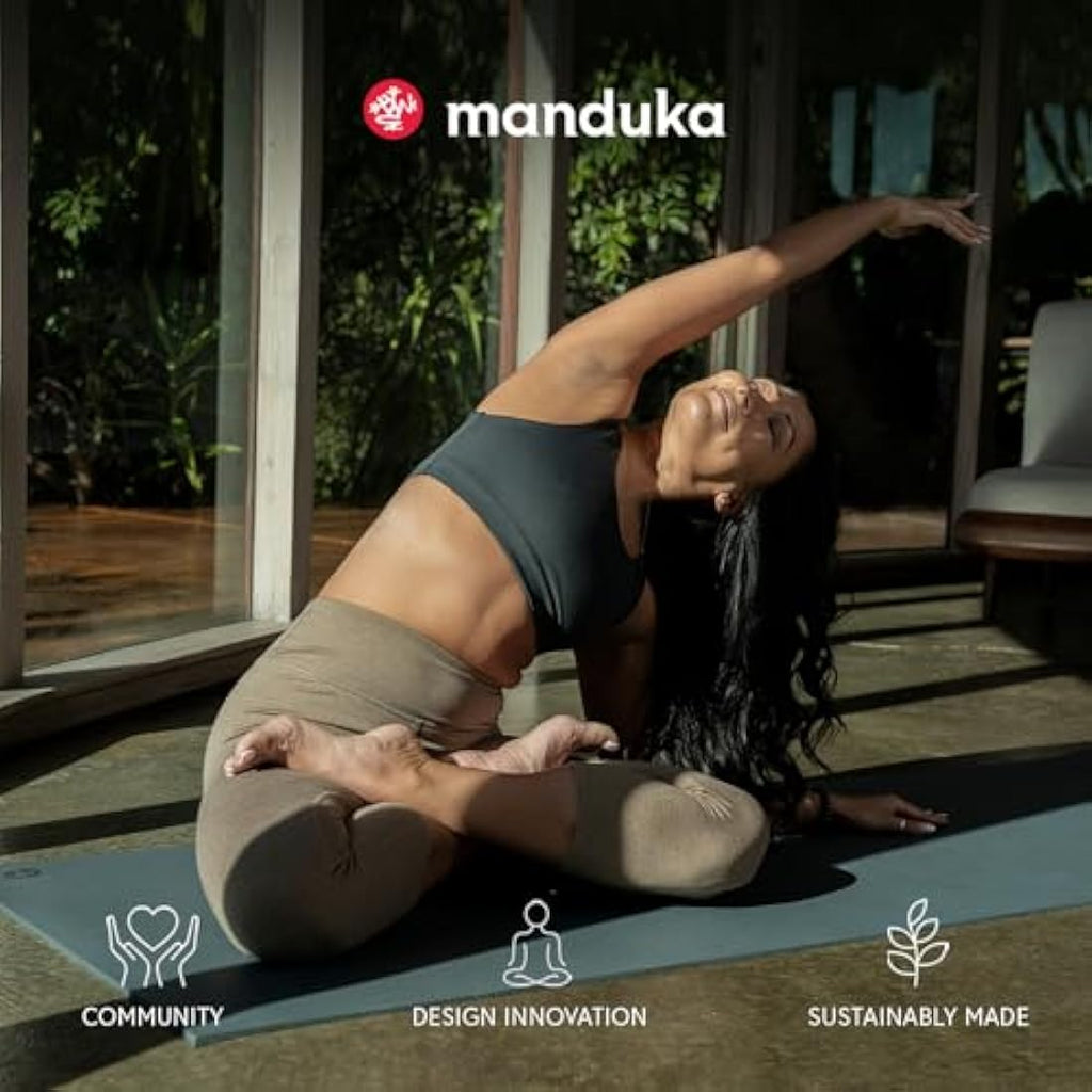 Manduka eKO Yogamatte – Rutschfester Naturkautschuk, 5 mm, 180 cm