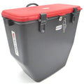 Velobin Lockable Waterproof Bicycle Pannier Bag - 17.5L Red Recycled