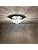 A1A9 Modern K9 Crystal Flush Mount Chandelier | Chrome 4-Light Ceiling Lamp