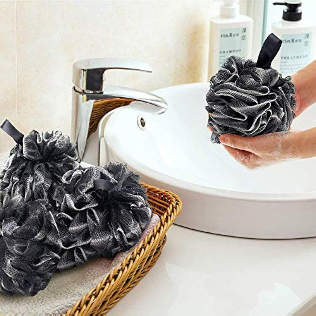 Mesh Bath Loofah - 5 Pack Exfoliating Body Scrubber (60g)
