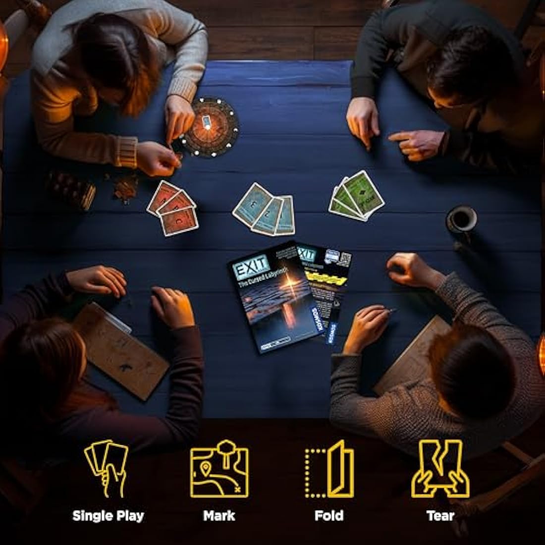 EXIT: The Cursed Labyrinth Escape Room Game by Thames & Kosmos