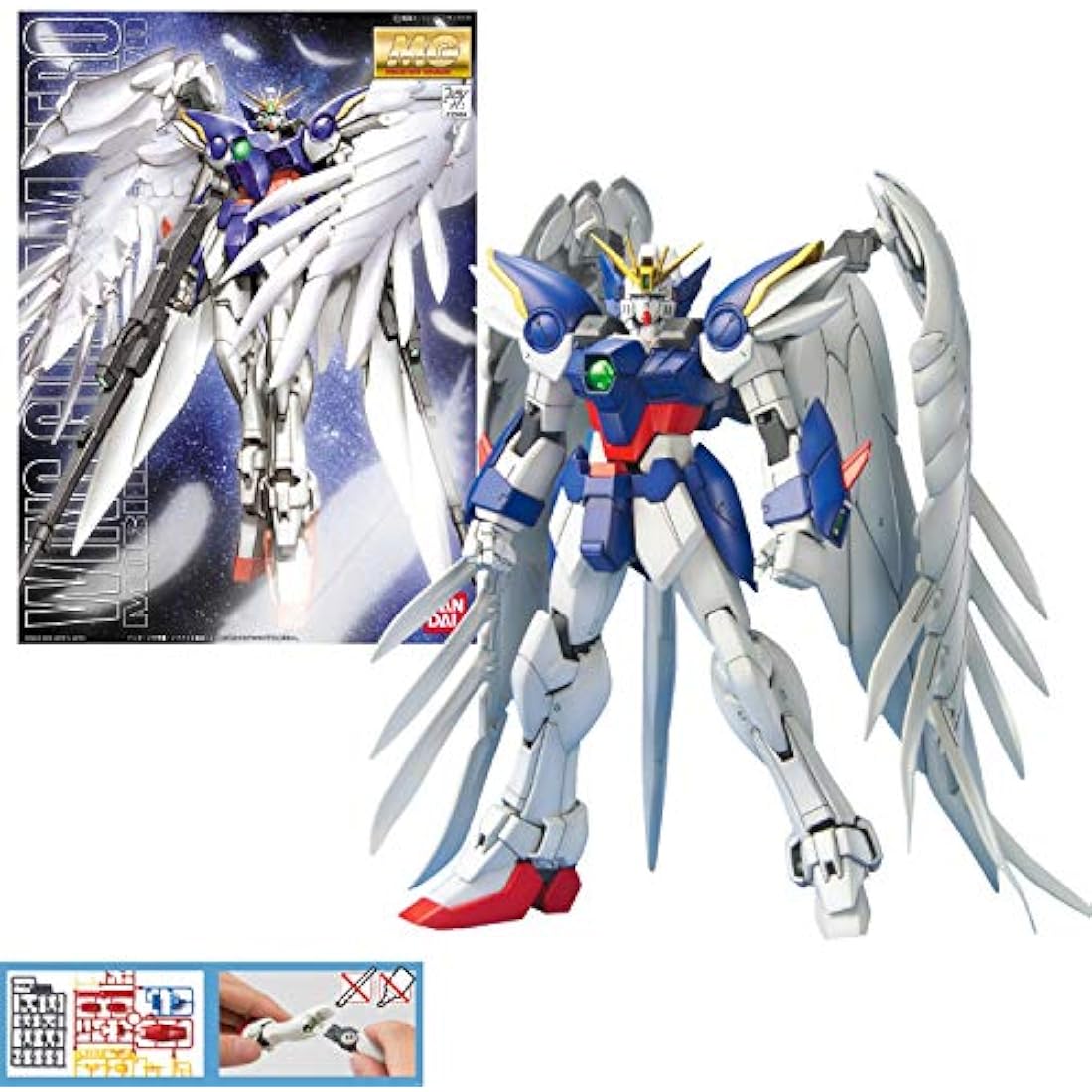 Bandai MG Wing Gundam Zero Custom 1/100 Scale Master Grade Model Kit