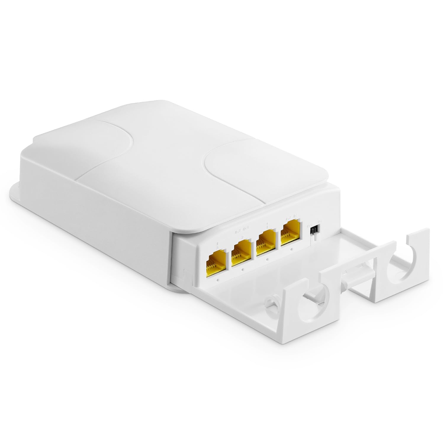 YuLinca Outdoor Gigabit PoE Extender | 4 Port Waterproof PoE Repeater