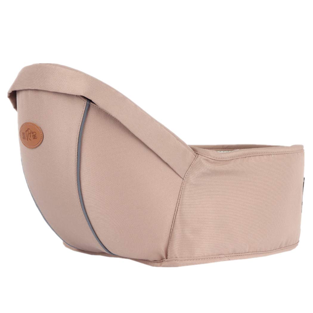 Ergonomic Hipseat Baby Carrier – Lightweight Waist Stool, Khaki