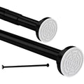 Jolof Store Tension Shower Curtain Rod – 120-290cm No Drill Stainless Steel