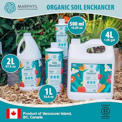 MARPHYL Organic Liquid Fertilizer – Marine Phytoplankton Plant Food