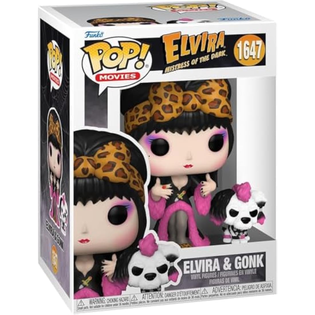 Funko Pop! Horror: Elvira & Gonk Vinyl Figure with Protector Case