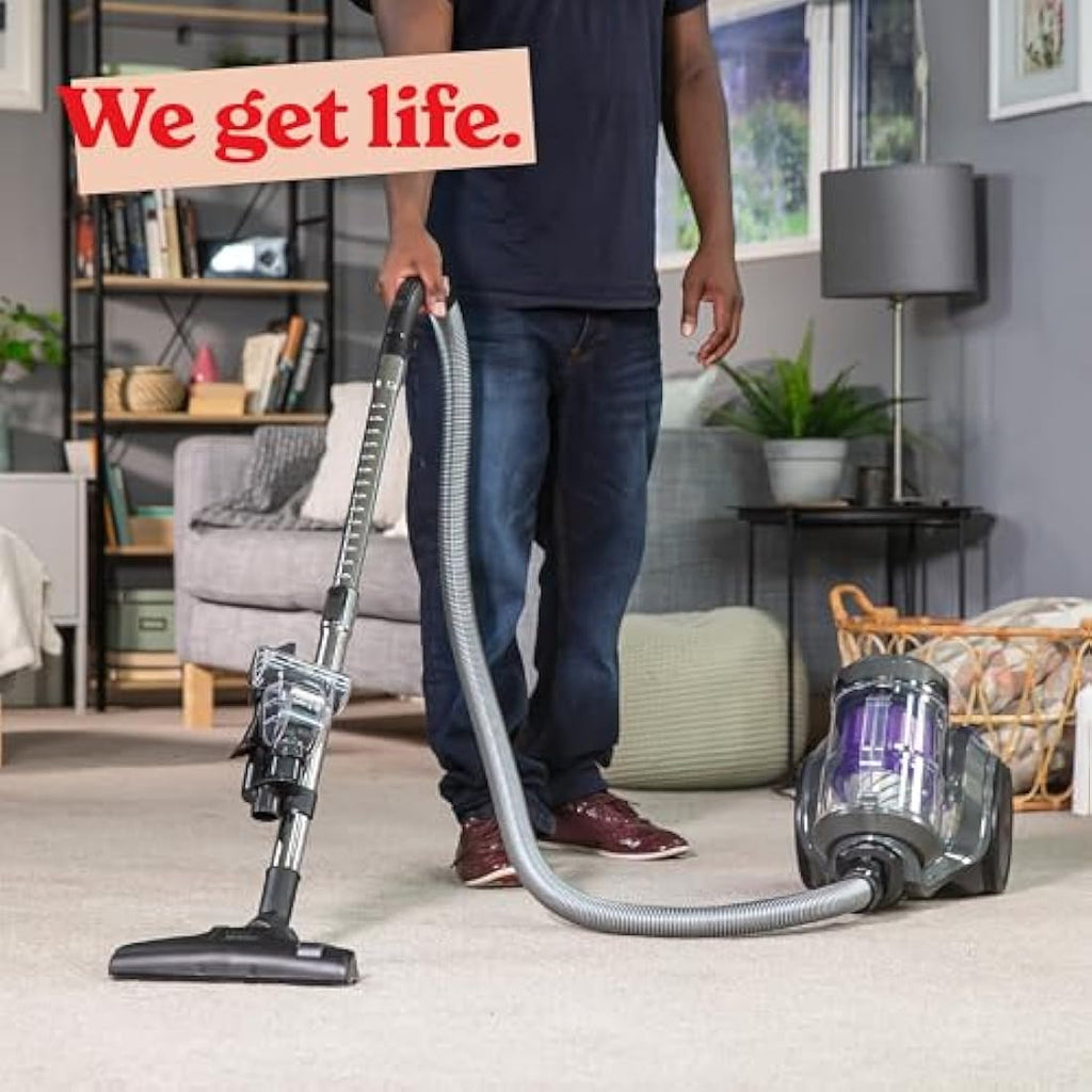 Russell Hobbs TITAN2 PET Cylinder Vacuum – 700W Cyclonic HEPA Cleaner