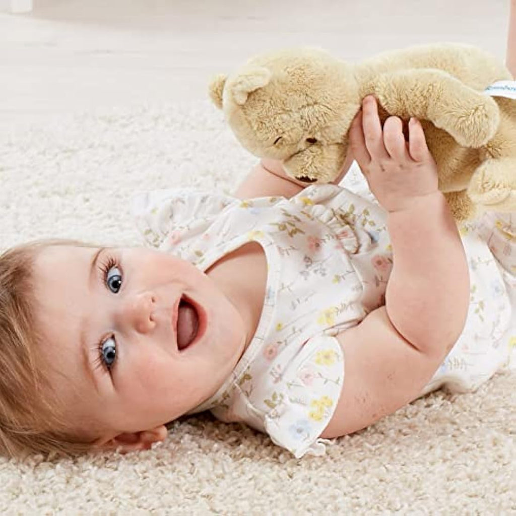 Disney Winnie the Pooh Soft Toy – Classic 20cm Plush Teddy, Beige
