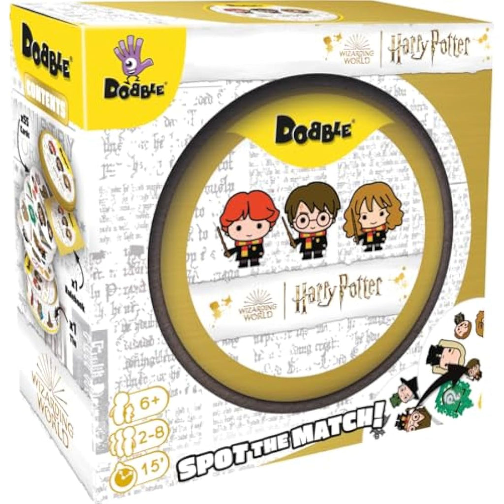 Harry Potter Dobble Card Game by Asmodee – Family Observation Game