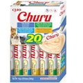 Inaba Churu Grain-Free Lickable Cat Treats - Tuna Variety (20 Pack)