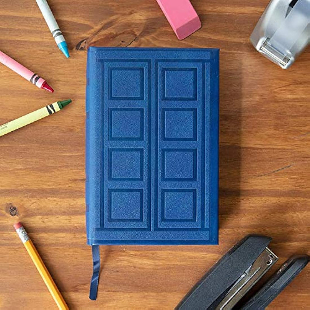 Doctor Who River Song TARDIS Journal - Faux Leather Hardcover Notebook