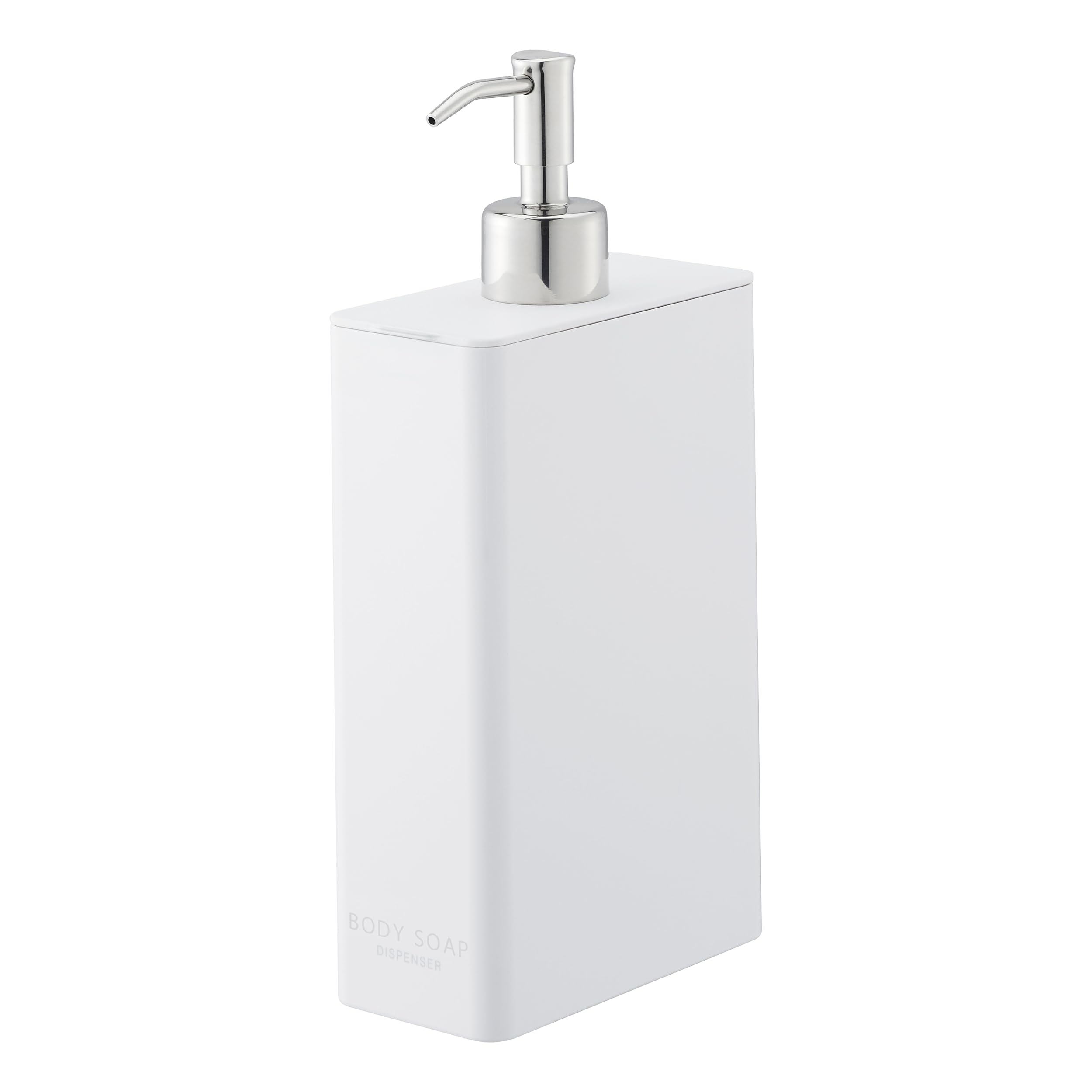 Yamazaki Tower Refillable Body Soap Dispenser | White ABS Resin