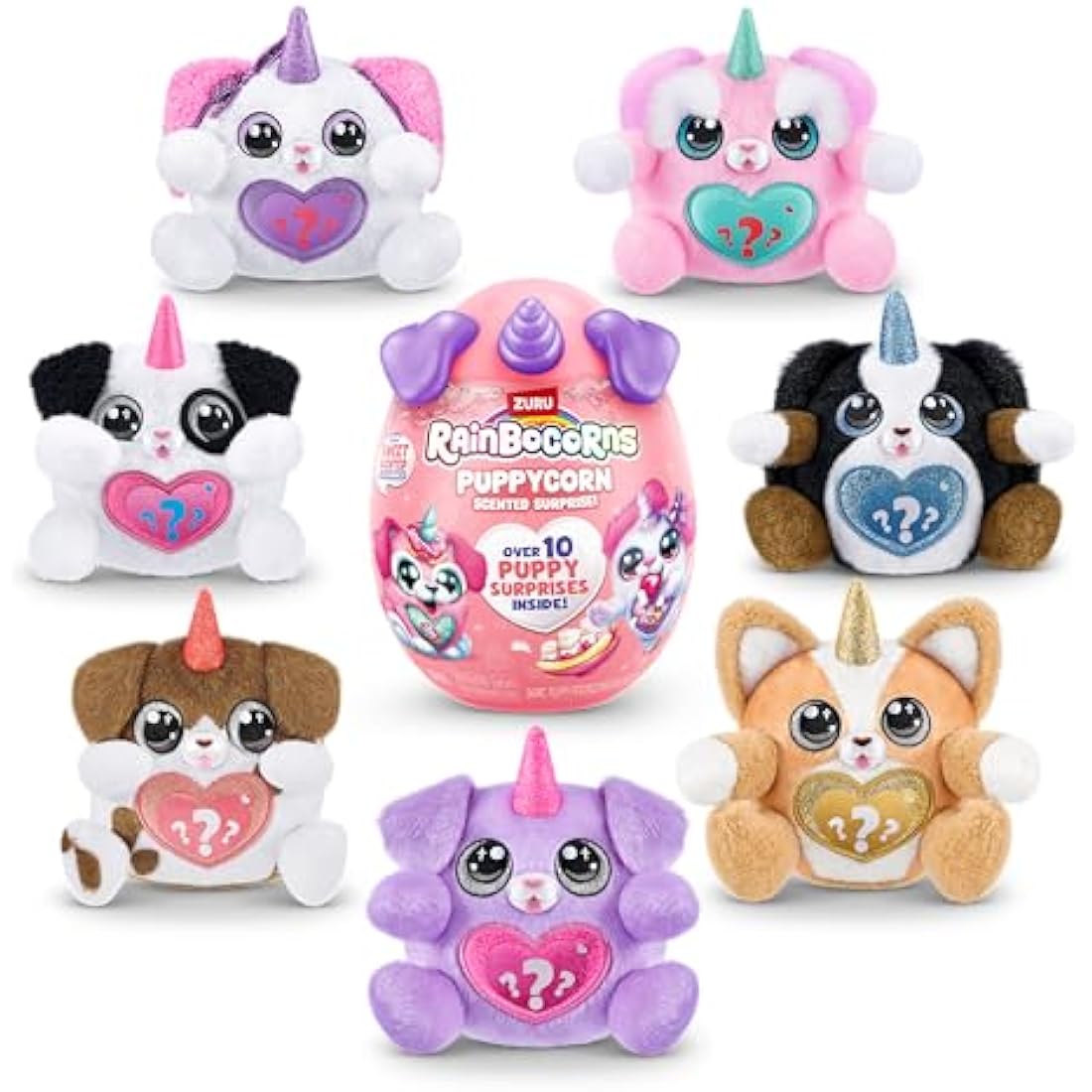 Rainbocorns Puppycorn Scent Surprise - Brown Dalmatian Plush Toy
