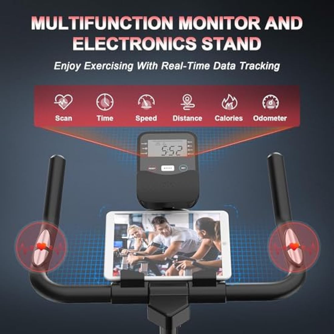 Dripex Magnetic Exercise Bike | Quiet Indoor Cycling Stationary Bike
