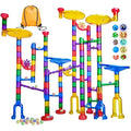 LOYO Glowing Marble Run Toy – 132pcs STEM Educational Building Set