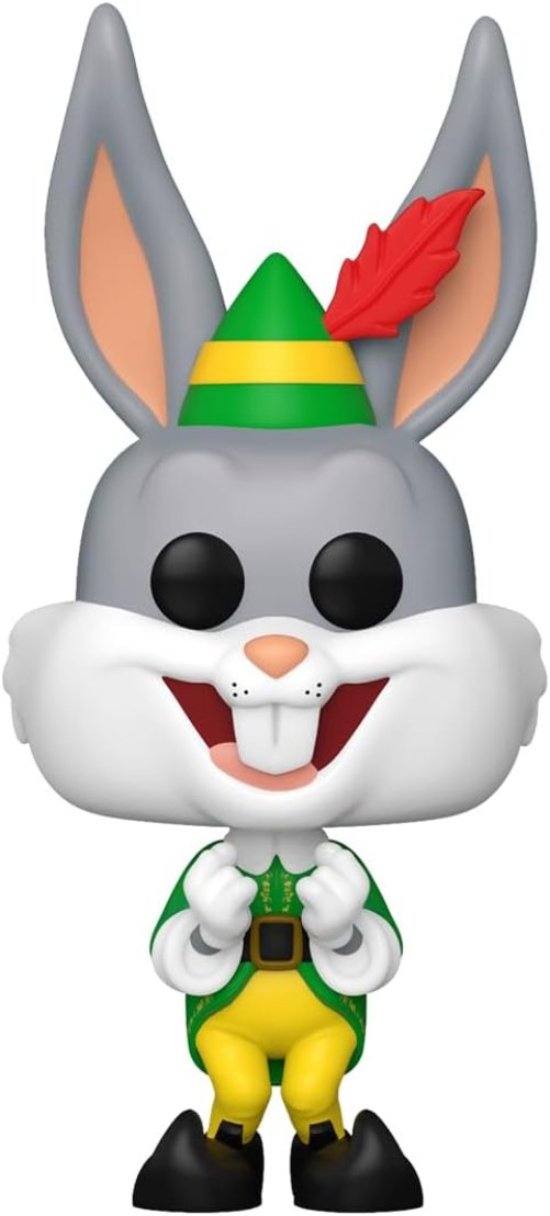 Funko Pop! Movies: WB100 Bugs Bunny as Buddy Vinyl Figure – 3.75"