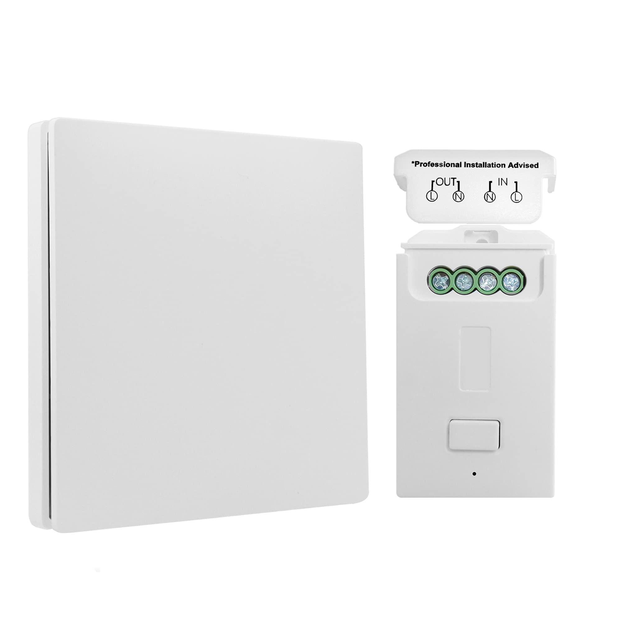 Jolof Store Kinetic Wireless Switch Kit | IP65 Waterproof RF Light Switch