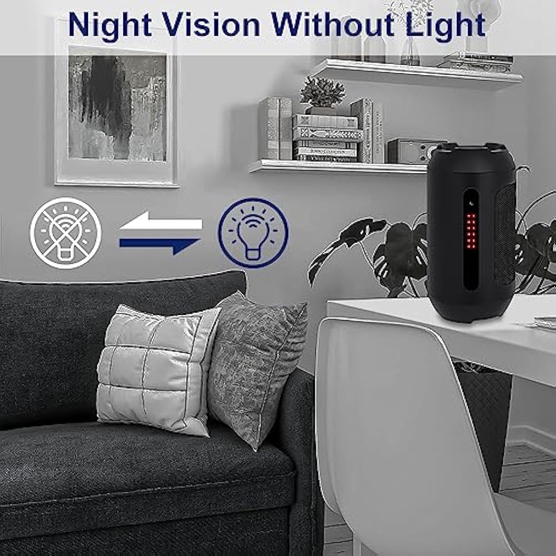 OTADUG Spy Camera Bluetooth Speaker | 1080P HD Hidden Nanny Cam