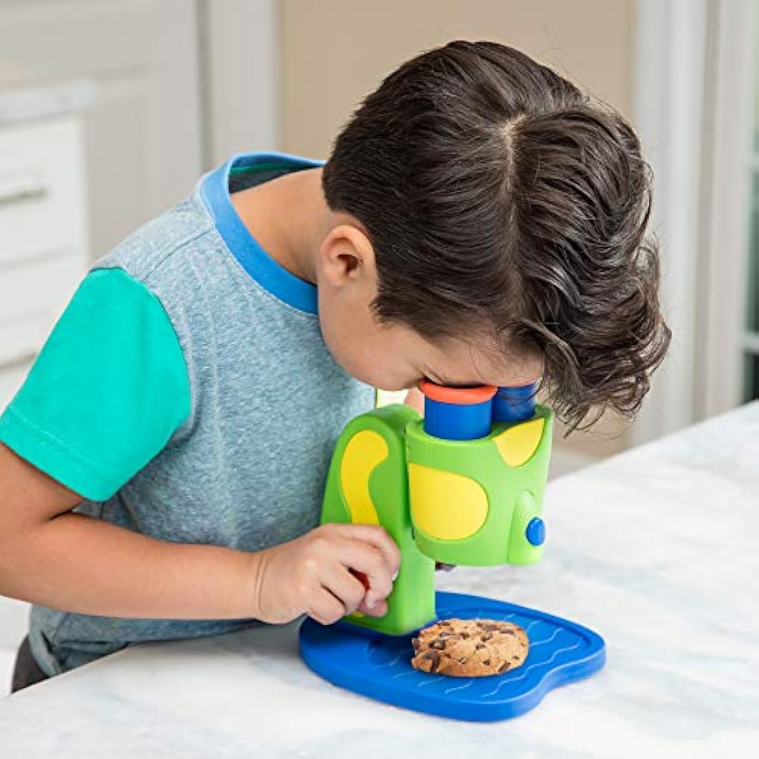 GeoSafari Jr. My First Microscope – Preschool STEM Toy with LED Light