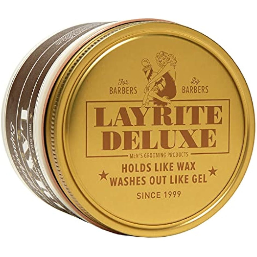 Layrite Superhold Pomade 297g | High Hold Water Soluble Hair Styling