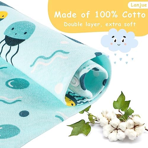 Baby Bandana Dribble Bibs | 10-Pack Absorbent Cotton Bibs