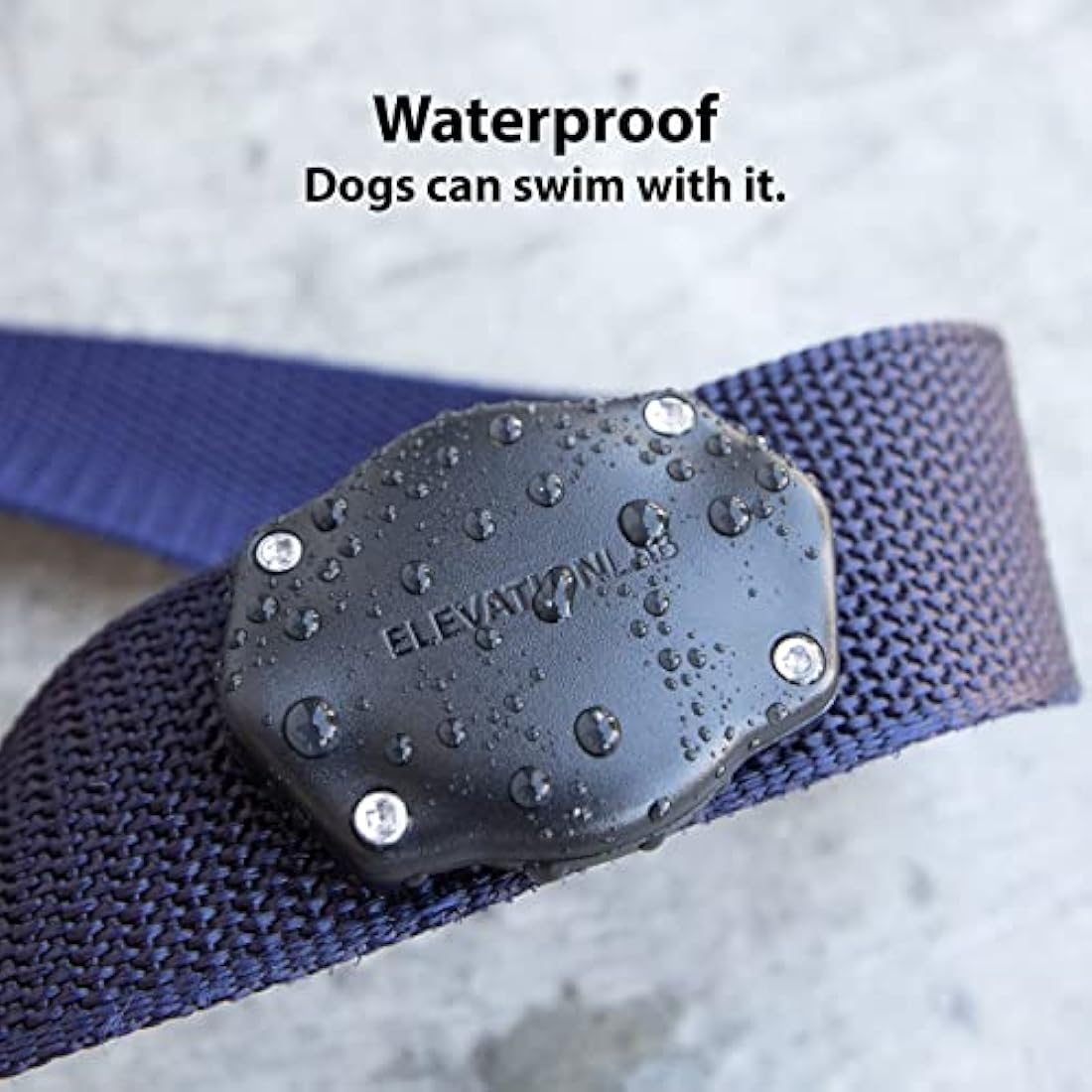 TagVault AirTag Dog Collar Mount - 4 Pack IP68 Waterproof