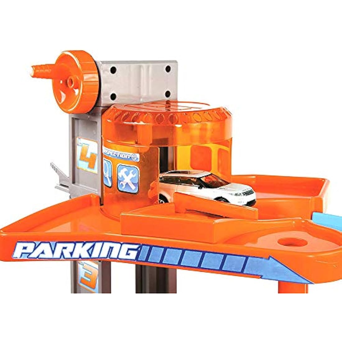 Bburago Street Fire Mega Dealer Showroom Garage - 1:43 Diecast Playset