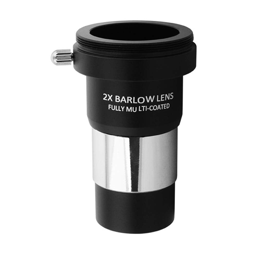 2X Barlow Lens – 1.25 Inch Multi-Coated Metal with M42 Thread