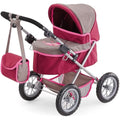 Bayer Design Trendy Dolls Pram – Foldable Stroller with Adjustable Handle