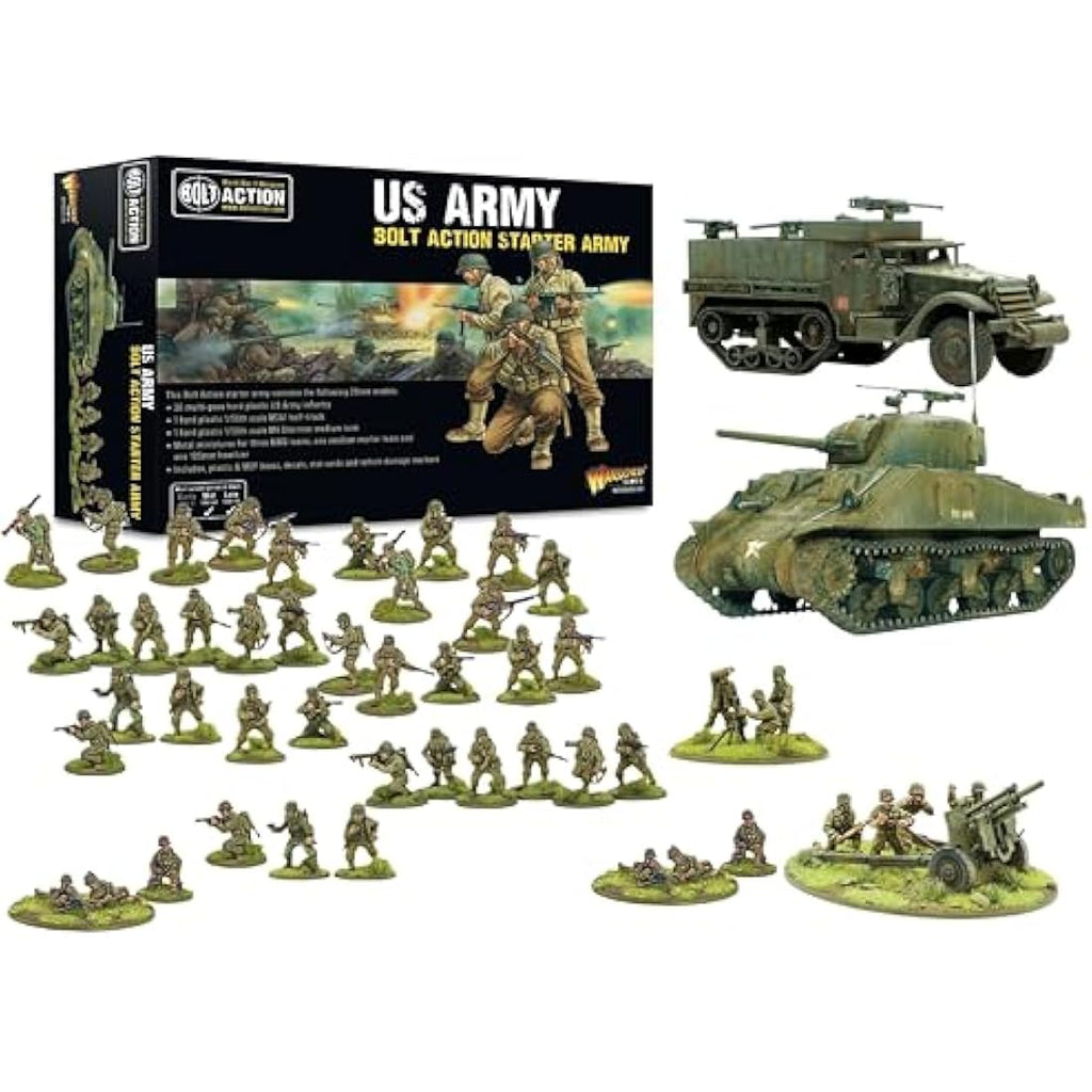 Warlord Games US Army Starter Army - 28mm Bolt Action WW2 Miniatures