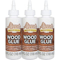 Aleene's Wood Glue 4 oz. 3-Pack Bundle – Nontoxic & Sandable Adhesive